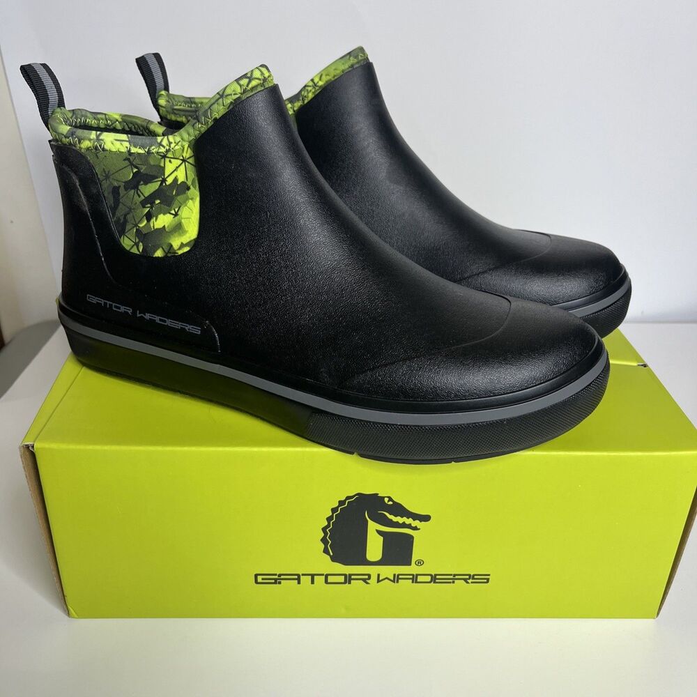Men's Gator Waders Camp Boots Lime Size 12